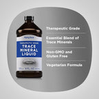 Piping Rock Trace Mineral Liquid | 8 fl oz | Therapeutic Grade Supplement | Non GMO, Gluten Free