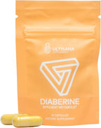 Diaberine On-The-Go Berberine HCL, 5-Day Supplement Trial Pack | Supports Heart Health, Energy Boost, Metabolism & Immune Functions | Berberine 500mg with Vitamin B12, Magnesium & Chromium