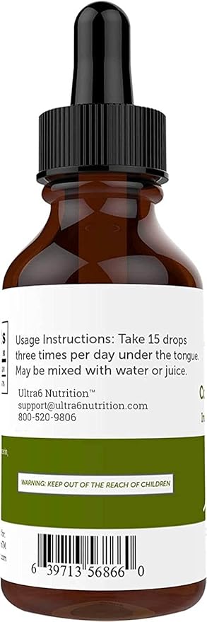 Ultra6 Nutrition Vitamin B12 Sublingual Liquid Drops - B12 Methylcobalamin Supplement Great for Energy & Tiredness - Vitamin-B Supplements for Women & Men - 90 Day Supply