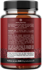 Red Yeast Rice with CoQ10 Supplement - Advanced Healthy Heart & Healthy Cholesterol Levels Formula for Men & Women - Red Yeast Rice Capsules with 1200mg per Serving and CoQ10-240 Count