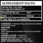 Colloidal Silver Hydrosol Immune Support. Highest Bio-Availability. Clean, Pure & Safe – 99.999% Pure Silver. 3rd Party Verified, Made in USA. Will Remove Unwanted Tiny Visitors