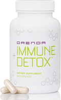 Orenda Immune + Detox - Specialized Formula with Calcium d-Glucarate, Beta 1,3 Glucans & IMMUSE® for Wellness and Balance - 120 Capsules