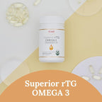 Hi Well Premium Superior rTG Omega 3 90Vegetable Softgel Capsules