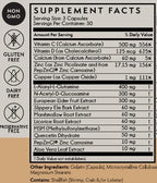 TERRA ORIGIN Healthy Gut Capsules with Immunity Boost | 90 Capsules | Non GMO, Gluten Free, Dairy Free | Digestive Support for Men and Women