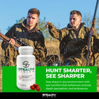 Stealth Vision Eye Vitamin, Eye Supplement with Lutein, Zeaxanthin, and Meso-Zeaxanthin, Non-GMO Eye Health Vitamins for Adults, Vision Essentials for Complete Eye Support (90 softgels)