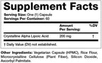 Olympian Labs Alpha Lipoic Acid 200 Mg, 0.15 Pounds
