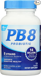 PB8 Pro-biotic Acidophilus 120-count (Value Pack of 2)