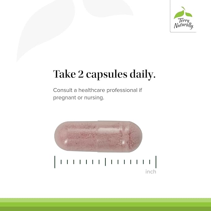 Terry Naturally Urinary Tract Intensive Support - Supplement with Cranberry for Bladder Health Support - Kidney Health Supplement with D-Mannose & Vitamin C - 60 Capsules (30 Servings)