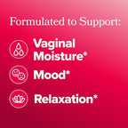 O Positiv URO Vaginal Moisture & Mood – Formulated to Support Vaginal Moisture, Mood & Relaxation – with KSM-66® Ashwagandha, Ginkgo Biloba, Mucuna pruriens, and GABA – 30 Servings