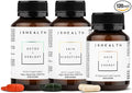 JSHealth Vitamins Signature - Hair + Energy, Detox + Debloat, and Skin + Digestion Supplements - Virtual Bundle