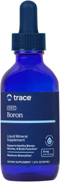 Trace Minerals Ionic Boron - Liquid Ionic Boron Supplement for Daily Health Support - Bone, Muscle & Connective Tissue Support - Healthy Mindset - Vegan & Gluten-Free - 2 fl oz (48 Servings)