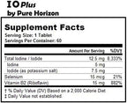 IOPlus by Pure Horizon Niacin-Free Iodine Supplement