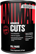 Animal Cuts Thermogenic Fat Burner - Weight Loss Pills for Women and Men for Metabolism, Energy, Focus, and Nootropic Brain Support with Ketones Appetite Suppressant Diet Pills, 42 Packs