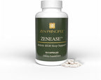 Zen Principle Zenease Sleep Support with Magnesium Glycinate, Ashwagandha KSM-66®, Saffron, L-Theanine & GABA – No Melatonin, Natural Stress Relief & Sleep Aid. 90 Capsules