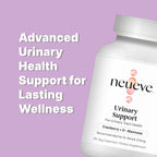 NeuEve Urinary Support Cranberry and D Mannose Supplements for Urinary Health Defense, All-Natural Ingredients | 90 Vegan Capsules