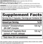 Nature's Way Dim-Plus, Diindolylmethane Vegetarian Capsules, 120-Count (Packaging May Vary), Pack of 2