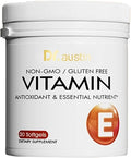 DR.AUSTIN Natural Vitamin E Softgels - 30 Count, Non-GMO Gluten Free Antioxidant Supplement for Skin & Hair Health, Wheat Germ Oil Capsules for Daily Wellness Support (1)