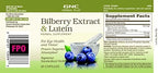 GNC Herbal Plus Bilberry Extract and Lutein Supplement, Vegetarian, Supports Eye and Vision Health, 60 Servings