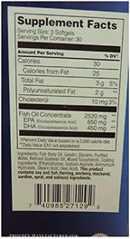 Alaska Wild Fish Oil Softgels 90 ea (Pack of 6)