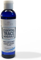 Waiora Essential Trace Minerals | Help Replenish Lost/Depleted Mineral | 60+ Ionic Trace Minerals | Support Body’s Vital Functions, pH Balance | Plus Electrolytes for Hydration (3 Bott /144 serv)
