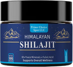 Himalayan Shilajit Resin 50g | Pure Gold Grade Mumiyo from Gilgit-Baltistan | Raw Mineral Pitch with Fulvic & Humic Acid | 85+ Trace Minerals