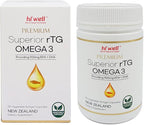 Hi Well Premium Superior rTG Omega 3 90Vegetable Softgel Capsules