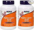 NOW Foods Alpha Lipoic Acid 250mg, 120 Vegetable Capsule (2 Pack)