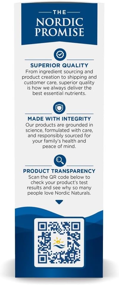 Nordic Naturals Plant-Based Vitamin D3 Liquid - 1 oz - 1000 IU Vitamin D3 - Healthy Bones, Mood & Immune System Function - Non-GMO, Vegan - 60 Servings