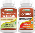 Chromium Picolinate 200 mcg & Vitamin C 1000 mg