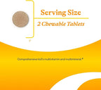 Seeking Health Kids Multivitamin Chewable, Formulated for Children’s Health, with L-5-MTHF L-Methylfolate, B12, Riboflavin, Vitamin A, Vegetarian (60 Chewable Tablets)*