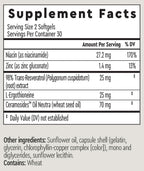AURELIA Hair Perfection | Advanced Cellular Anti-Aging Supplement | Support Hair Growth | with Zinc, Resveratrol, Niacinamide, Ergothioneine & Ceramosides