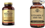 Solgar Quercetin Complex with Ester-C Plus, 100 Vegetable Capsules - 50 Servings - Supports Immune Health Vitamin C 1000 mg, 250 Vegetable Capsules - Overall Health