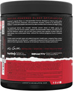 Unmatched Longevity Sleep | PeptiSleep Sleep & Recovery Formula with Melatonin, Magnesium & Senactiv | Advanced Nighttime Support | 20 Servings (Orange Mango)