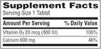 Caltrate 600 Plus D3 Calcium and Vitamin D Supplement Tablets, Bone Health Supplements for Adults - 60 Count (Pack of 4)