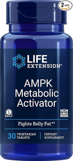 Life Extension AMPK Metabolic Activator 30 Tablets (Pack of 2)