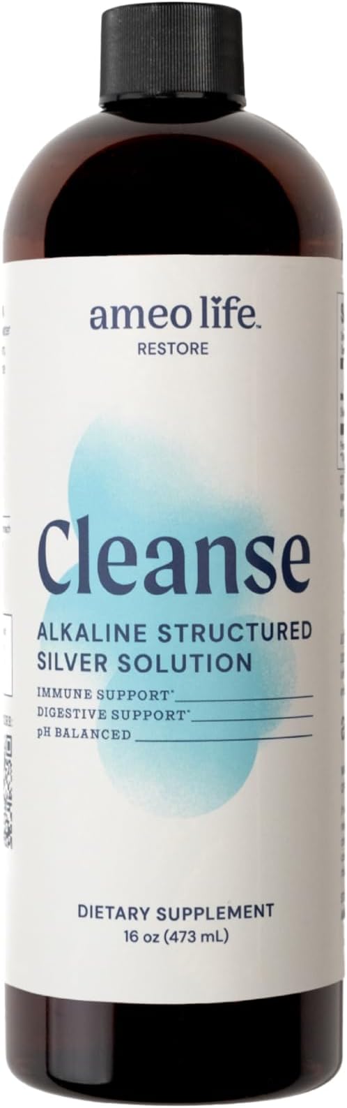 Colloidal Silver Liquid with 30ppm Colloidal Silver pH Balanced for Daily Immune and Gut Support 16 oz (16.00 Fl Oz (Pack of 2))