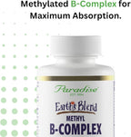 Paradise Herbs, Earth's Blend B-Complex, Methylated, Enzymatically Active Forms of B Vitamins + Superfoods, Supports Energy & Immunity, 60 Capsules