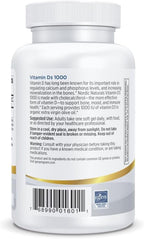 Nordic Naturals Pro Vitamin D3 1000, Orange - 120 Mini Soft Gels - 1000 IU Vitamin D3 - Supports Healthy Bones, Mood & Immune System Function - Non-GMO - 120 Servings