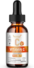 1 Packs Liposomal Vitamin C 2000mg Liquid Drop, High Absorption VC Complex Rose Hips with Echinacea, Citrus Bioflavonoids, Zinc, Vitamin D3 for Immune System & Antioxidant,2 FL Oz