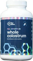Pure Bovine Colostrum 180 Capsules - Antibiotic and Hormone Free - USA Sourced - All Natural - 100% First Milking