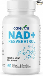 Liposomal NAD+ Complex 500mg,Contains Nicotinamide nucleoside & Spermidine,60Capsules - High-Performance CellularRepair,Mitochondria & Anti-AgingSupport - Optimized Absorption,GMO-Free