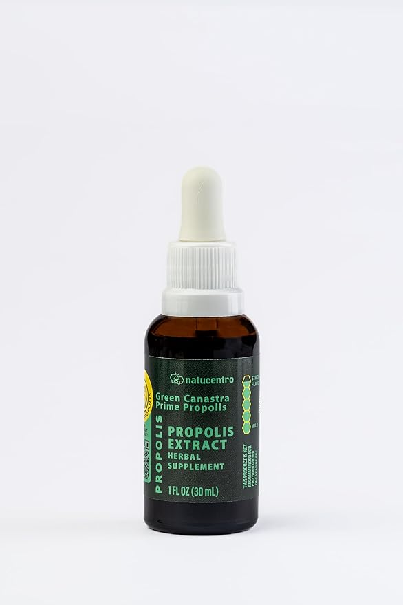 Brazilian Green Canastra Propolis Extract, Herbal Supplement, 20% Pure Propolis, Rich in Artepillin-C, Immune Support, 30ml/1 Fl Oz, Liquid Drops