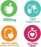 Alpha-Lipoic Acid by Dr. Danielle, Neuropathy Support, Non-GMO, Gluten-Free, Vegan, Soy-Free, Promotes Healthy Blood Sugar, Alpha R Lipoic Acid R-ALA, R-ALA, 120 Veggie Caps