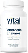 Vital Nutrients Pancreatic Enzymes 1000mg (Full Strength) - Pancreatin Digestion Supplement with Protease, Amylase & Lipase - Digestive Enzymes - Gluten, Dairy, and Soy Free - 90 Capsules