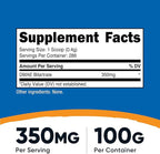 Nutricost Pure DMAE-Bitartrate Powder 100G (2 Bottles)