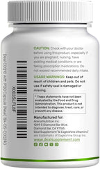 DEAL SUPPLEMENT CoQ10 200mg with PQQ 200mcg, 240 Veggie Capsules | Bioavailable Coenzyme Q10 Complex | Supports Heart, Energy & Brain Health | Antioxidant Support | Non-GMO