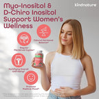 kindnature Myo-Inositol & Vitamin B2 Wellness Bundle - Hormonal Balance, Migraine Relief & Energy Support Gummies