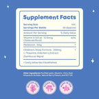 JoySpring SleepBerry Liquid Melatonin for Kids - Natural Sleep Aid with Elderberry and Vitamin D - Boosts Immune System While They Sleep (1 Fl oz) (Pack of 2)