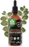 Zenmen Japanese Knotweed Premium Resveratrol USDA 3rd Party Tested Tincture 60ml/2.32 Oz - 1:3 Clinical Strength Ratio - Tick Wellness Aid and Immune Support Supplement - Made in The USA