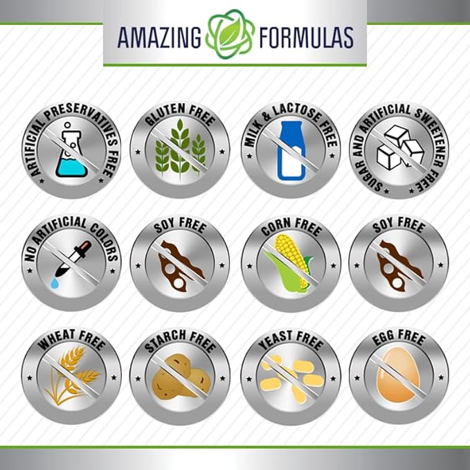 Amazing Formulas Folic Acid 5000 Mcg per Serving | Tablets Supplement | Non-GMO | Gluten-Free | Made in USA (1 Pack | 120 Count)